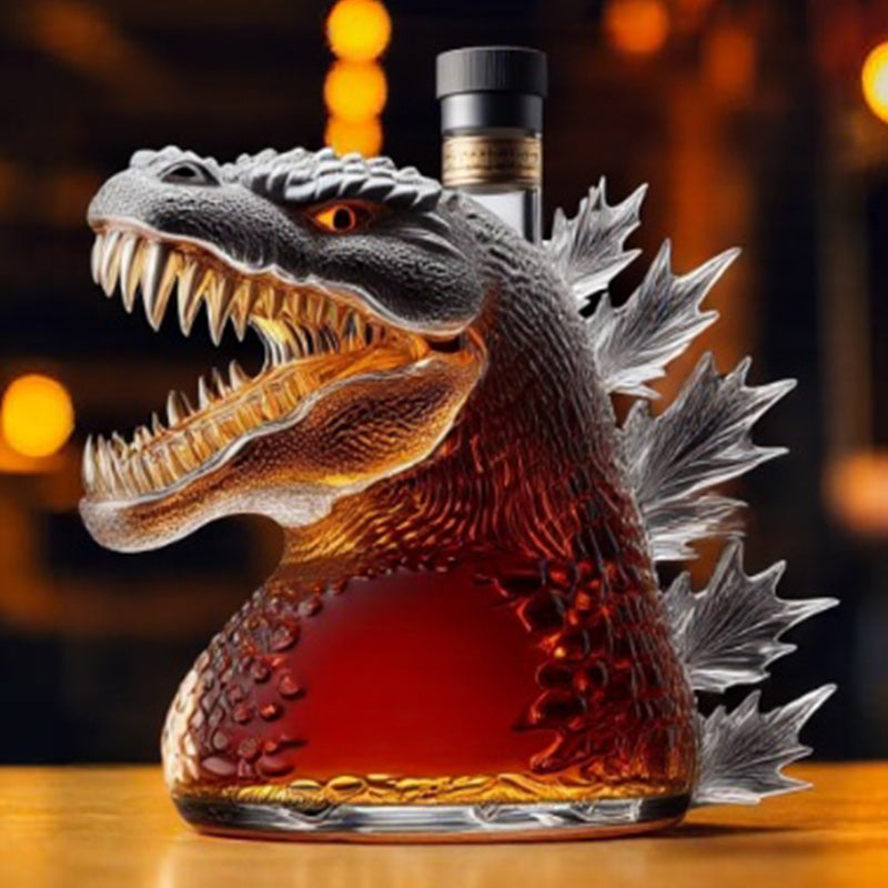 Graddi Godzilla Whiskey Bottle