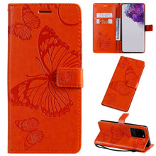 Load image into Gallery viewer, 3D Embossed Butterfly Wallet Flip Card Phone Case For SAMSUNG Galaxy A14 5G