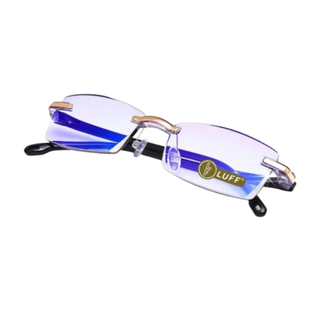 Sherum Sapphire High Hardness Anti Blue Light Intelligent Dual Focus Reading Glasses