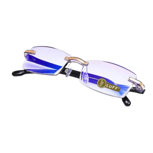 Sherum Sapphire High Hardness Anti Blue Light Intelligent Dual Focus Reading Glasses