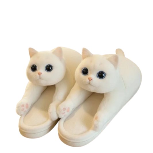 Sherum Mochi Kitty Slippers