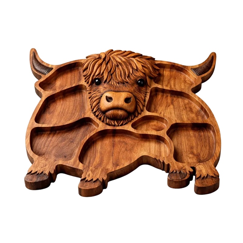 rebennit™ Highland Cow Platter