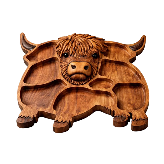 rebennit™ Highland Cow Platter