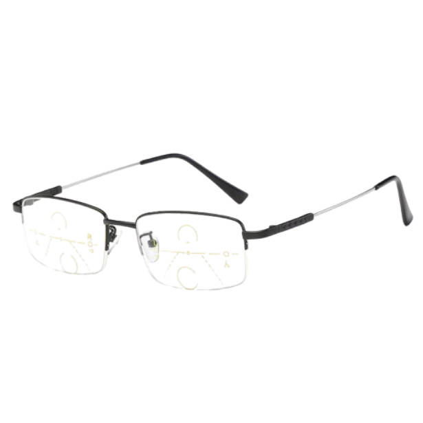 Sherum Titanium progressive far and near dual-use reading glasses