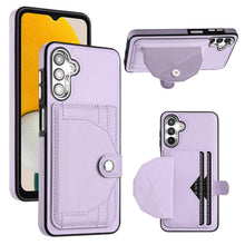 Load image into Gallery viewer, Rear Cover Type Leather Card Holster Phone Case For SAMSUNG Galaxy A54 5G