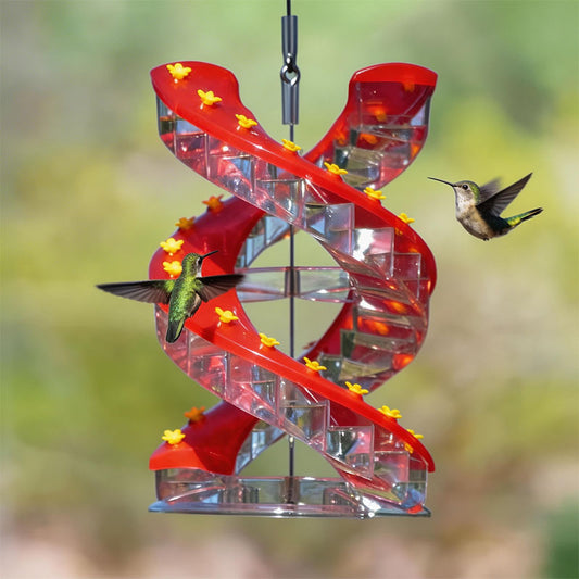Sherum DNA Helix 32-Port Hummingbird Feeder