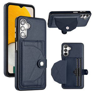 Rear Cover Type Leather Card Holster Phone Case For SAMSUNG Galaxy A54 5G