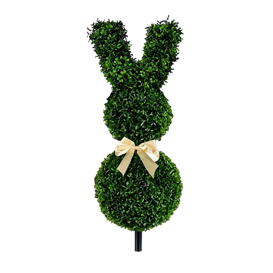 Sherum Artisan-Crafted Bunny Topiary Trees💥