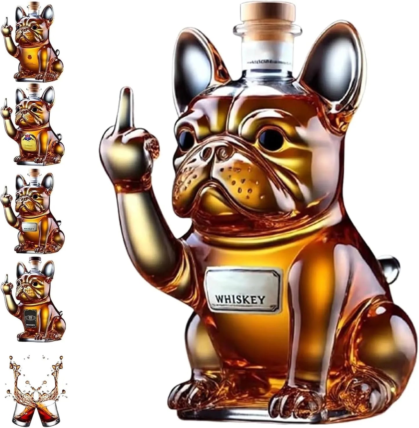 Sherum Bark Off Whiskey Bottle