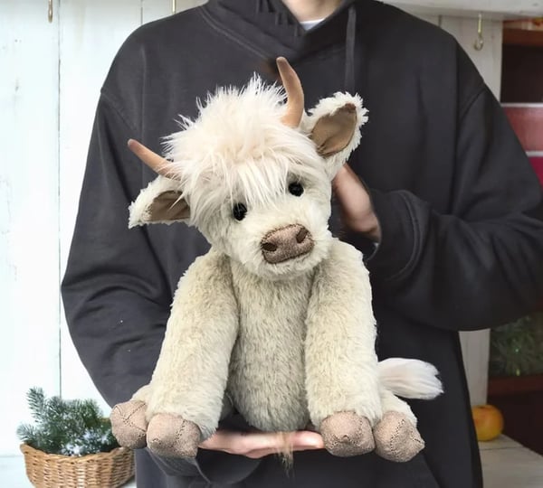 Sherum™ Highland Cow Plush Toy