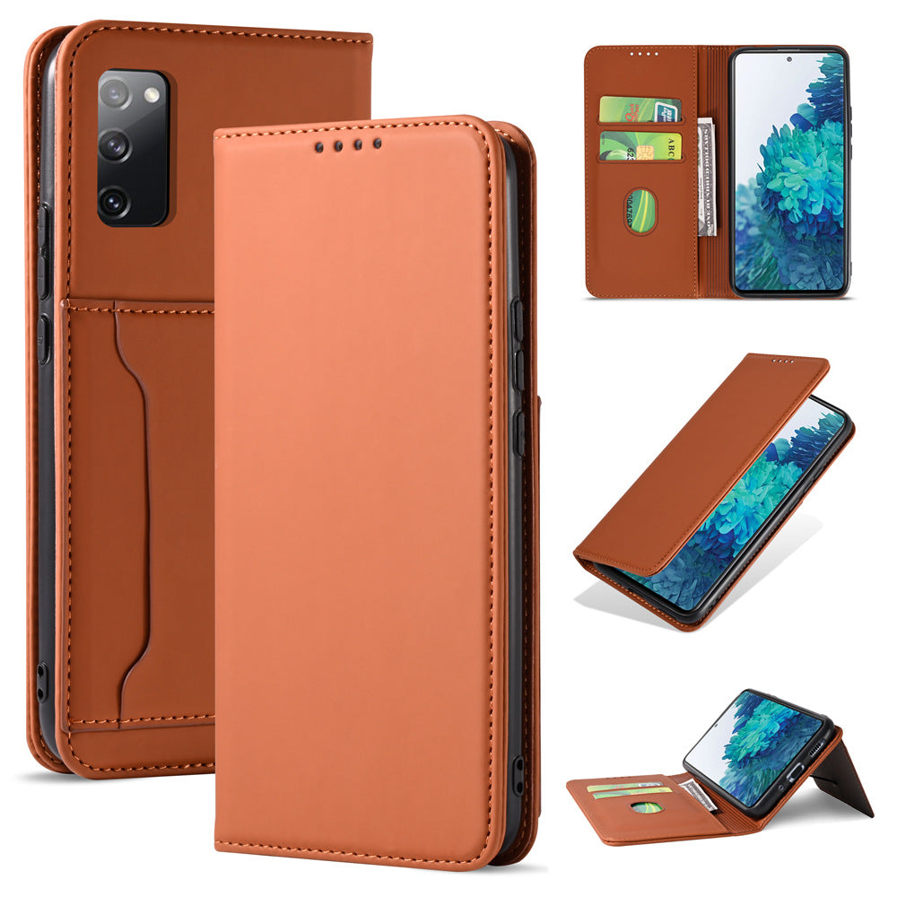 Soft Touch Flip Cover Case For Samsung Galaxy S20FE/S20/S20+/S20Ultra