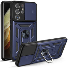 Load image into Gallery viewer, Luxury Lens Protection Vehicle-mounted Shockproof Case For Samsung S21Ultra
