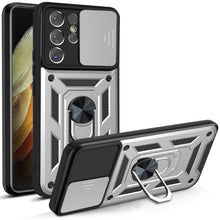 Load image into Gallery viewer, Luxury Lens Protection Vehicle-mounted Shockproof Case For Samsung S21Ultra