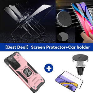 【HOT】Vehicle-mounted Shockproof Armor Phone Case  For SAMSUNG Galaxy S21ULTRA 5G