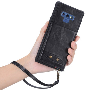 Rear Cover Type Protective Card Holster Phone Case For SAMSUNG Galaxy NOTE9