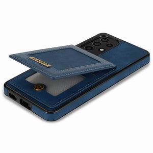 RFID Back Cover Card Wallet Phone Case For SAMSUNG Galaxy A53 5G