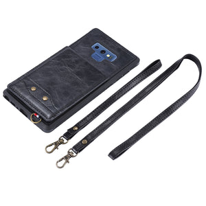 Rear Cover Type Protective Card Holster Phone Case For SAMSUNG Galaxy NOTE9