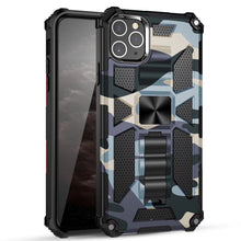 Load image into Gallery viewer, Camouflage Luxury Armor Shockproof Case With Kickstand For iPhone 11ProMax