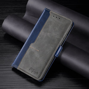 Samsung Galaxy A12 nouveau portefeuille en cuir