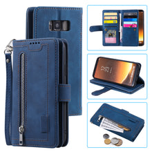 Charger l&#39;image dans la galerie, [2021 nouveau] Samsung s8 9 - clip zip zip Vintage portefeuille case