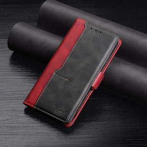 Nouveau portefeuille en cuir Flip Magnet cover case pour Samsung Galaxy Note Series