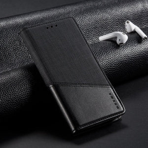 Business Stitching Flip Wallet Case For SAMSUNG Galaxy NOTE10