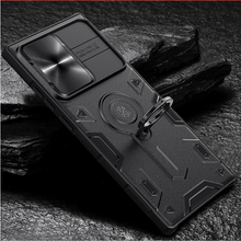 Load image into Gallery viewer, 【Black rhino】Luxury Sliding Lens Protection ring holder case for Samsung Note 20 Ultra