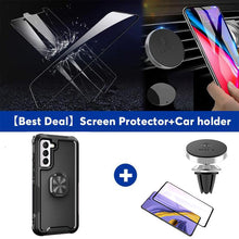 Load image into Gallery viewer, Robot Rotating Ring Bracket Phone Case For SAMSUNG Galaxy S22 5G