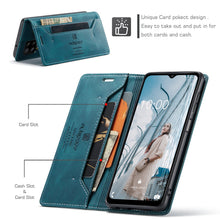 Load image into Gallery viewer, RFID Blocking Anti-theft Swipe Card Wallet Phone Case For SAMSUNG Galaxy A12