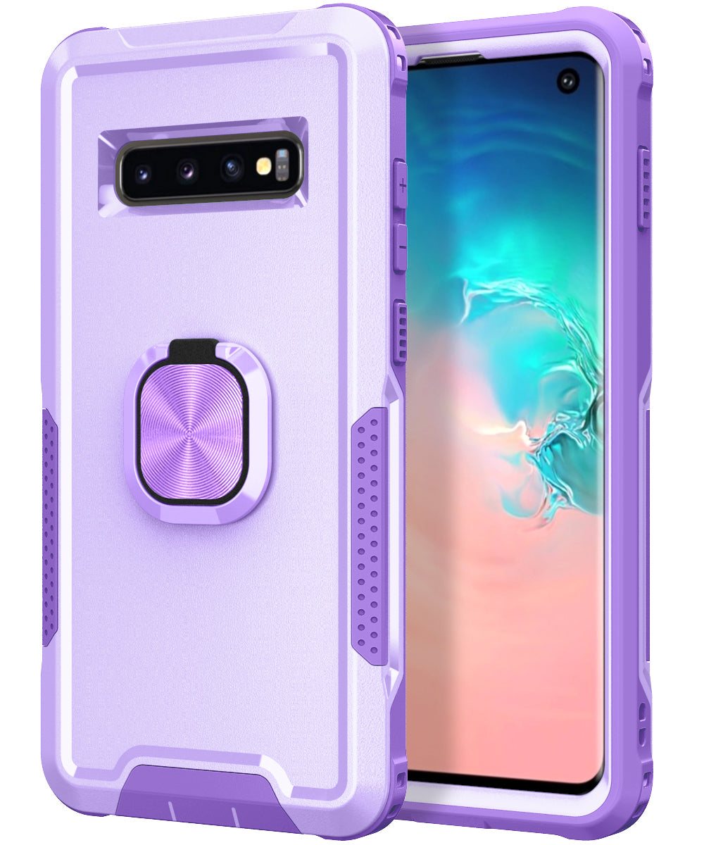 Robot Rotating Ring Bracket Phone Case For SAMSUNG Galaxy S10