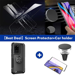 Robot Rotating Ring Bracket Phone Case For SAMSUNG Galaxy S20Ultra