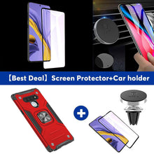 Load image into Gallery viewer, Vehicle-mounted Shockproof Armor Ring Phone Case  For LG K51
