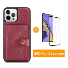 Load image into Gallery viewer, New Magnetic Separation Wallet Phone Case For iPhone 12Pro Max