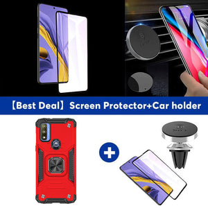 Vehicle-mounted Shockproof Armor Phone Case  For MOTO G Pure