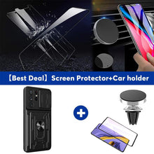 Load image into Gallery viewer, 【For SAMSUNG S21Ultra】Multifunctional Card Holder Ring Bracket Goggles Phone Case