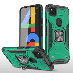 Vehicle-mounted Shockproof Armor Phone Case  For Google Pixel 4A