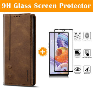 Retro Skin Feel Lines Flip Wallet Phone Case For SAMSUNG Galaxy A52 (4G)/A52 (5G)