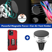 Load image into Gallery viewer, Contrast Color Ring Magnetic Holder Phone Case For iPhone 13ProMax