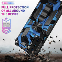 Load image into Gallery viewer, Camouflage Luxury Armor Shockproof Case With Kickstand For Samsung Galaxy
