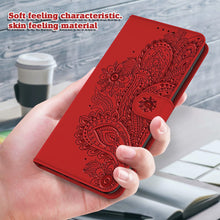 Load image into Gallery viewer, Peacock Embossed Imitation Leather Wallet Phone Case For iPhone