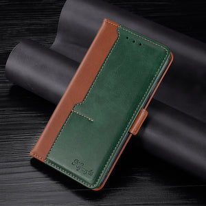 Nouveau portefeuille de portefeuille de portefeuille en cuir pour Google Pixel 5