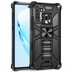 Luxury Armor Shockproof With Kickstand For Samsung Galaxy A21(US)