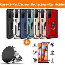 Load image into Gallery viewer, Luxury Armor Ring Bracket Phone Case For Samsung S21 FE(5G)