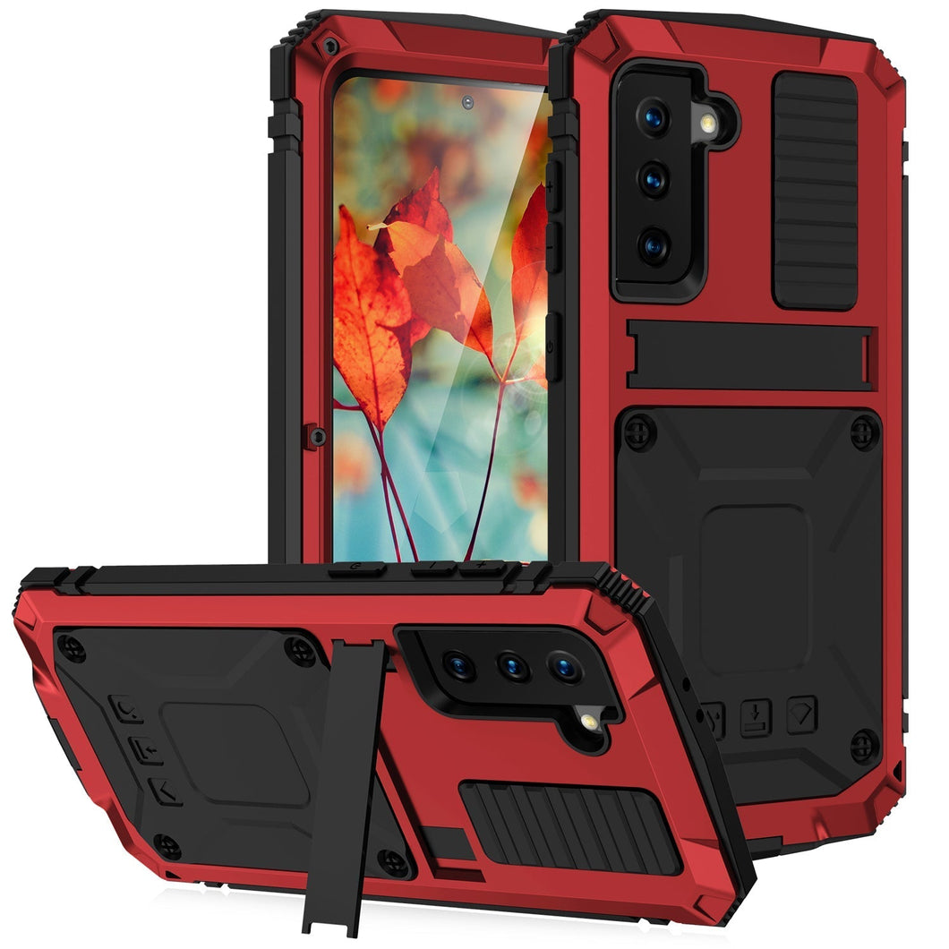 【FOR S22+ 5G】Luxury Doom Armor Waterproof Aluminum 360° Protective Phone Case