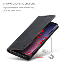 Load image into Gallery viewer, RFID Blocking Anti-theft Swipe Card Wallet Phone Case For SAMSUNG Galaxy S10 4G