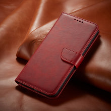 Charger l&#39;image dans la galerie, Portefeuille de portefeuille en cuir Premium avec support de carte et kick pour Samsung S20 Series