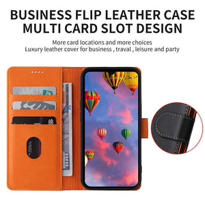 Two-Color Wallet Phone Case For Samsung S21/S21+/S21Ultra