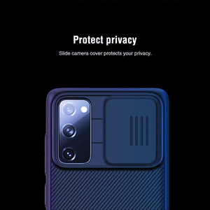 【Black Mirror】Luxury Slide Phone Lens Protection Case for Samsung S20 FE