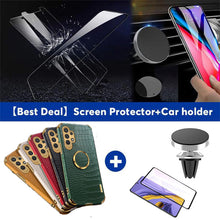 Load image into Gallery viewer, Colapachic Leather Magnetic Car Holder Phone Case For Samsung Galaxy A32