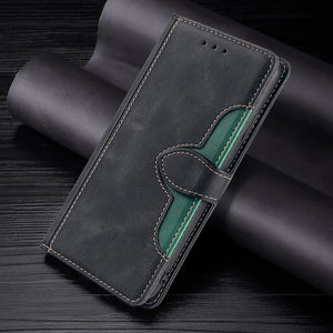 Confortable flip wallet phone case pour Samsung Galaxy Note8